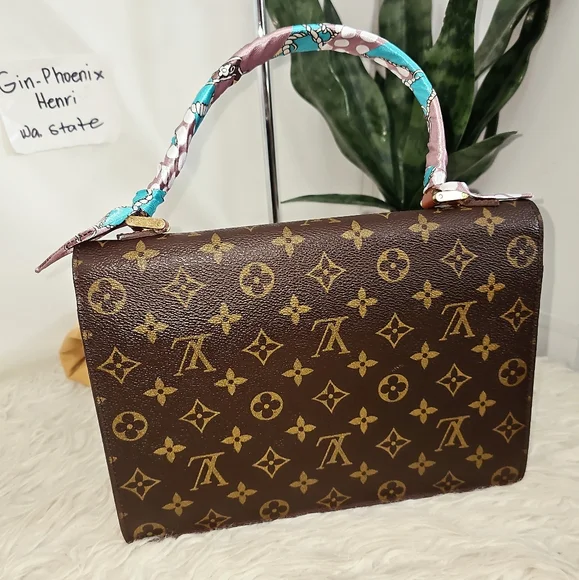 🔥😍 Beautiful Condition😍🔥Louis Vuitton Brown Monogram Handbag - Picture 11 of 12